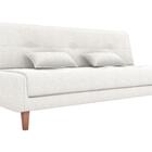 Sofá Cama 3 Lugares 1,90 Mts Blanca Matrix Bege