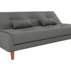 Sofá Cama 3 Lugares 1,90 Mts Blanca Matrix Cinza