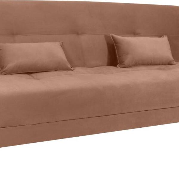 Sofá Cama 3 Lugares 1,90 Mts Blanca Matrix Ferrugem