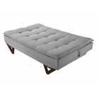 Sofá Cama 3 Lugares 180cm Dubai  Cinza