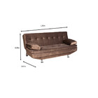 Sofá Cama 3 Lugares 192cm Deluxe Siena Berflex