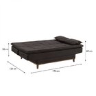 Sofá Cama 3 Lugares 192cm Luna