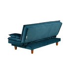 Sofá Cama 3 Lugares 192cm Veludo Holanda Berflex