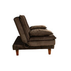 Sofá Cama 3 Lugares 192cm Veludo Holanda Berflex