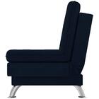 Sofa Cama 3 Lugares 193 Cm Eva Veludo Moll