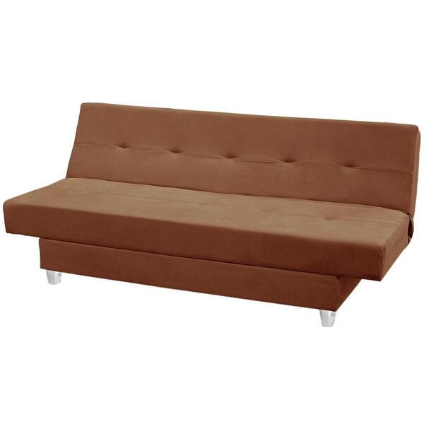 Sofa Cama 3 Lugares 194 Cm Xangai Veludo Removeis