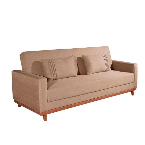 Sofá Cama 3 Lugares 2,05m Yara Bom Pastor