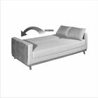 Sofá Cama 3 Lugares 2,05m Yara Bom Pastor