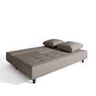 Sofá Cama 3 Lugares 210cm Citrino Yescasa Tabaco