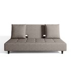 Sofá Cama 3 Lugares 210cm Citrino Yescasa Tabaco