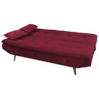Sofá Cama 3 Lugares Antonella Vinho