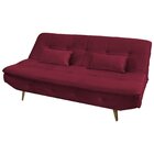 Sofá Cama 3 Lugares Antonella Vinho