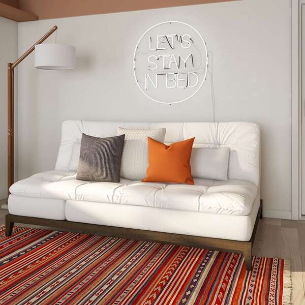 Sofá-cama 3 Lugares Casal Alícia Com Pés De Madeira Branco