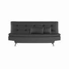 Sofá-cama 3 Lugares Casal Premium Precious Preto