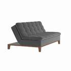 Sofá-cama 3 Lugares Casal Premium Pretty Base E Pés De Madeir