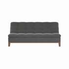 Sofá-cama 3 Lugares Casal Premium Pretty Base E Pés De Madeir