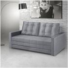 Sofá-cama 3 Lugares Casal Premium Vênus 1.65m (l) Cinza