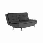 Sofá-cama 3 Lugares Casal Premium Winner Preto