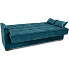 Sofá Cama 3 Lugares Daniela Petróleo