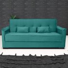 Sofá Cama 3 Lugares Daniela Verde Menta