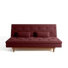 Sofá Cama 3 Lugares Em Suede Tokio Yescasa Marsala/mel