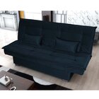 Sofá Cama 3 Lugares Esmeralda Chumbo