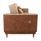 Sofá Cama 3 Lugares Esther 203cm X 95cm X 90cm Bege/montana W