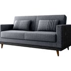 Sofá Cama 3 Lugares Esther 203cm X 95cm X 90cm Cinza/montana