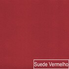 Sofá Cama 3 Lugares Jobim Suede - Amarena Móveis - Vermelho