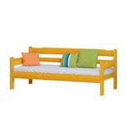 Sofá Cama 3 Lugares Madeira Maciça Cerejeira Nemargi