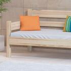 Sofá Cama 3 Lugares Madeira Maciça Crua Nemargi