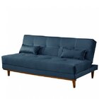 Sofá Cama 3 Lugares Madrid  Azul