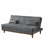 Sofá Cama 3 Lugares Madrid  Cinza