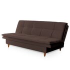 Sofá Cama 3 Lugares Mirage  Marrom