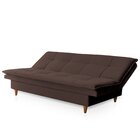 Sofá Cama 3 Lugares Mirage  Marrom