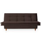 Sofá Cama 3 Lugares Mirage  Marrom