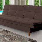 Sofá Cama 3 Lugares Mirage  Marrom