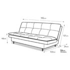 Sofá Cama 3 Lugares Mirage  Marrom