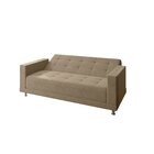 Sofá Cama 3 Lugares Mônaco  Areia