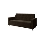 Sofá Cama 3 Lugares Mônaco  Marrom