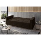 Sofá Cama 3 Lugares Mônaco  Marrom