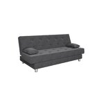 Sofá Cama 3 Lugares Napoli  Cinza