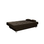 Sofá Cama 3 Lugares Napoli  Marrom