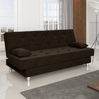 Sofá Cama 3 Lugares Napoli  Marrom