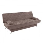 Sofá Cama 3 Lugares Polaris Retrátil Veludo Rosa - Viero Móve