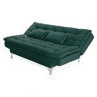 Sofá Cama 3 Lugares Pratic  Verde