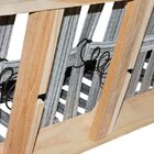 Sofá Cama 3 Lugares Pratic Veludo Liso Areia G30 - Império Es