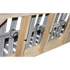 Sofá Cama 3 Lugares Pratic Veludo Liso Marrom Claro G30 - Imp