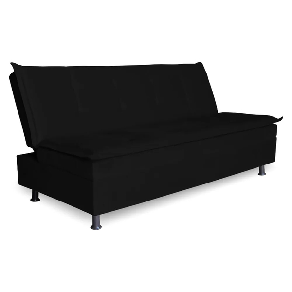 Sofa Cama 3 Lugares Retratil Reclinavel Manu 1 90 M Suede Pre