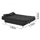 Sofá Cama 3 Lugares Salomé Matrix